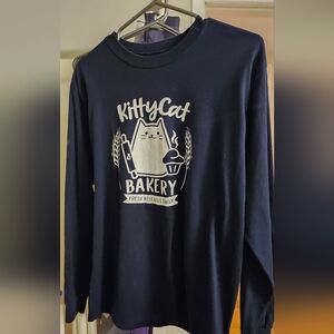 Cat Lady Box Kitty Cat Bakery Long Sleeve Shirt